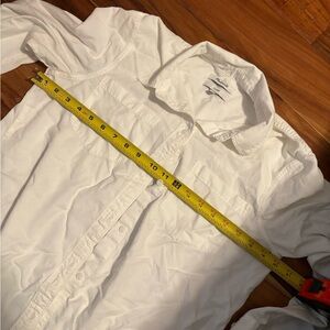 Madewell‎ Classic Crisp White Shirt button down timeless staple size medium